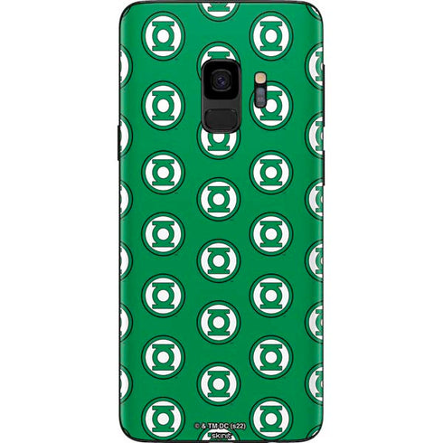 DC Comics Green Lantern Logo Pattern Galaxy S9 Skin